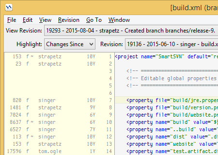 smartsvn checkout local repository